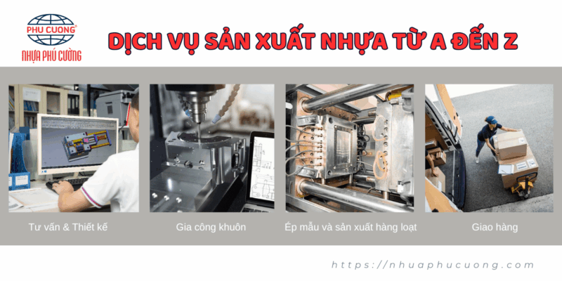 dịch vụ sản xuất nhựa và khuôn trọn gói