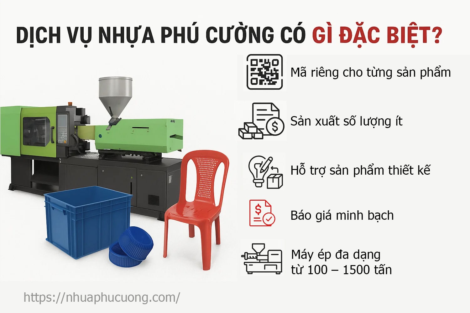 Dịch vụ gia công nhựa của Phú Cường có gì đặc biệt