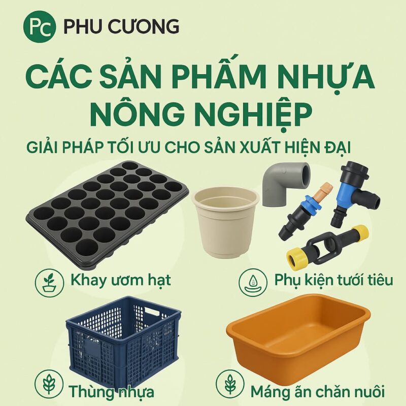 Các sản phẩm nhựa nông nghiệp