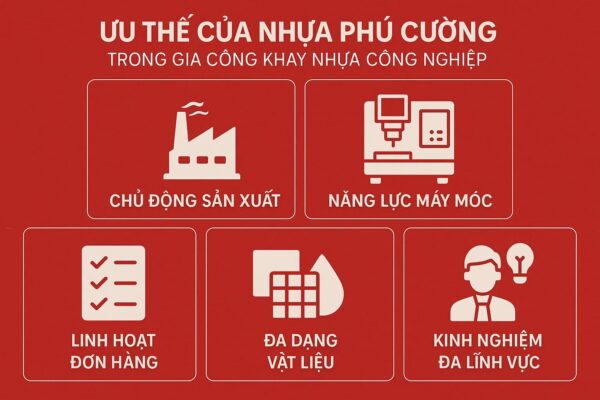 Ưu thế của nhựa Phú Cường trong sản xuất nhựa