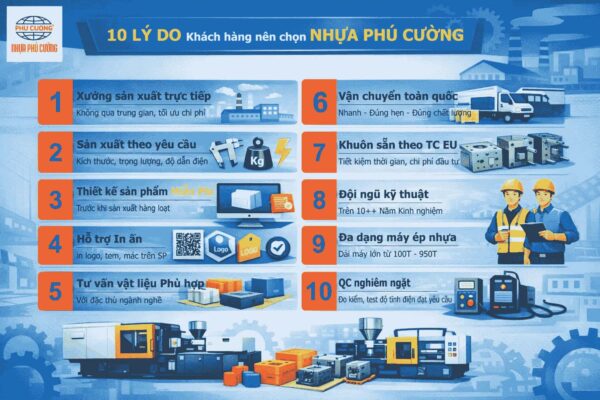 10 lý do khách hàng nên gia công khay ESD tại Phú Cường