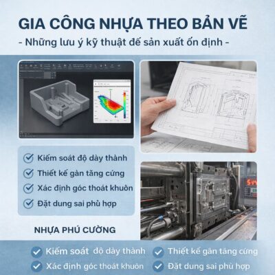 Gia công nhựa theo bản vẽ