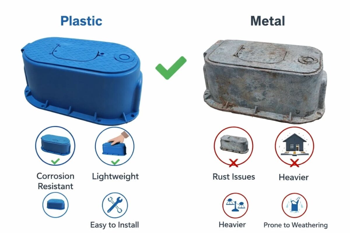 Ưu điểm hộp bảo vệ đồng hồ nước bằng nhựa