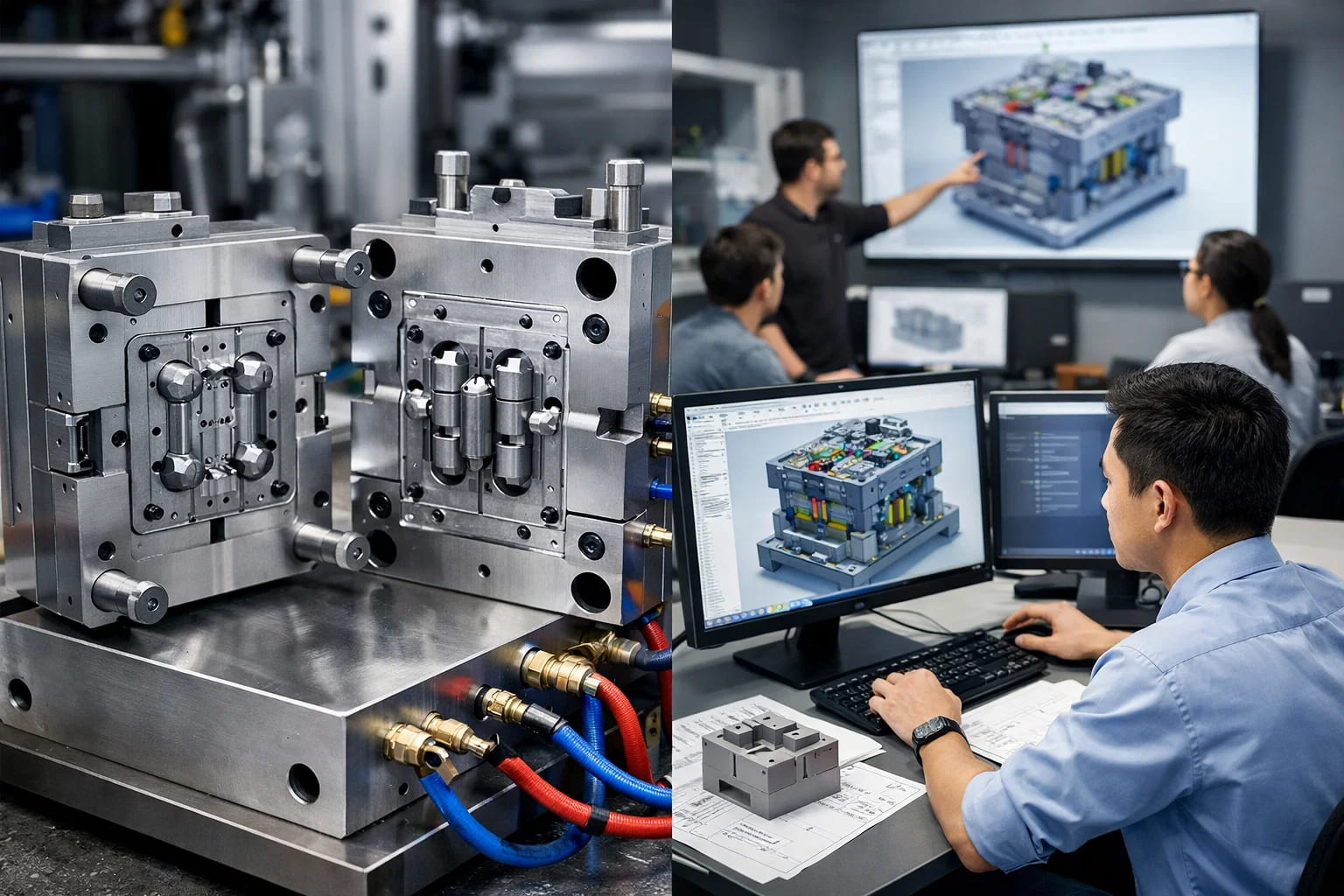 Thiết kế khuôn ép nhựa miễn phí tại nhựa Phú Cường