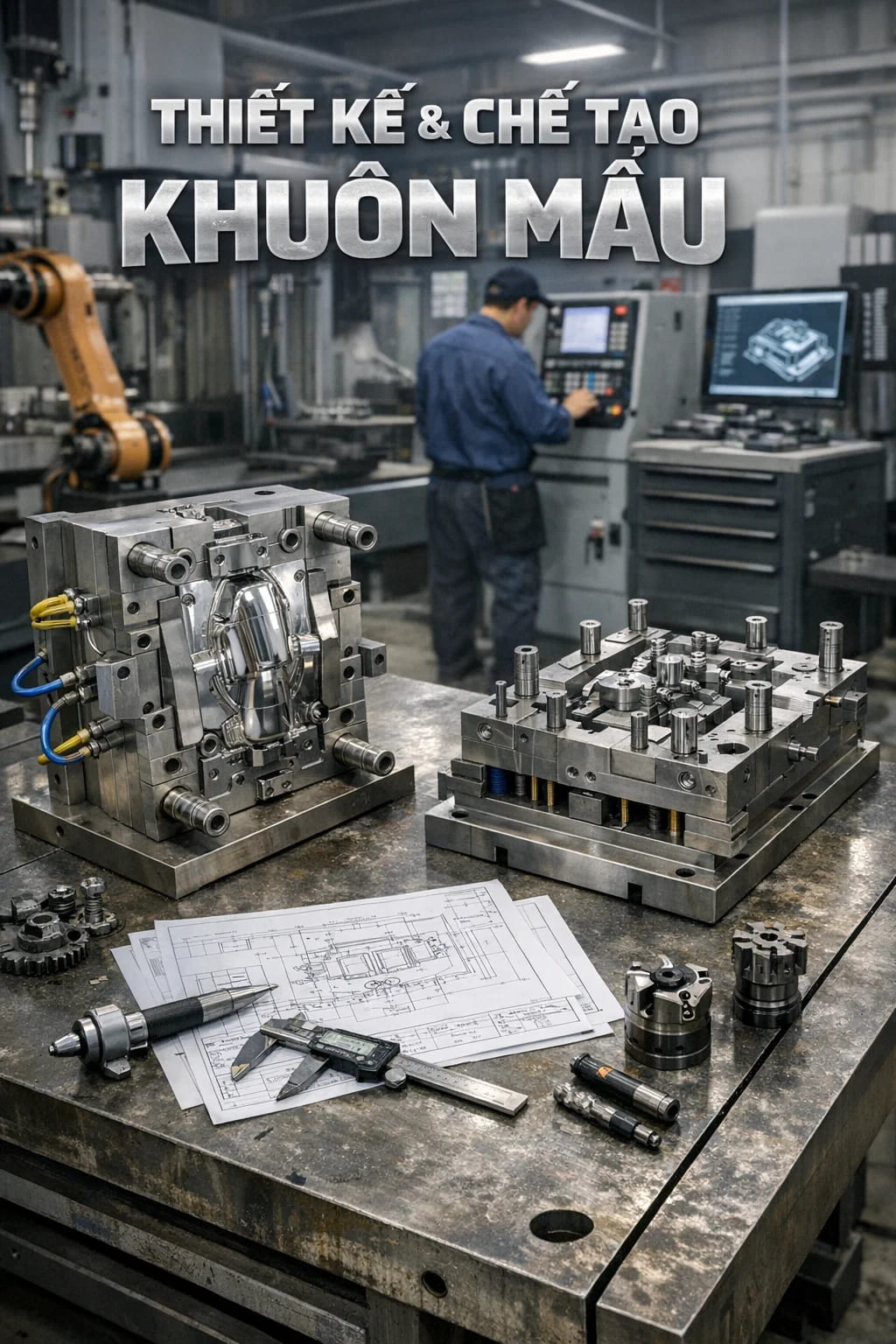 thiết kế và gia công khuôn mẫu chính xác