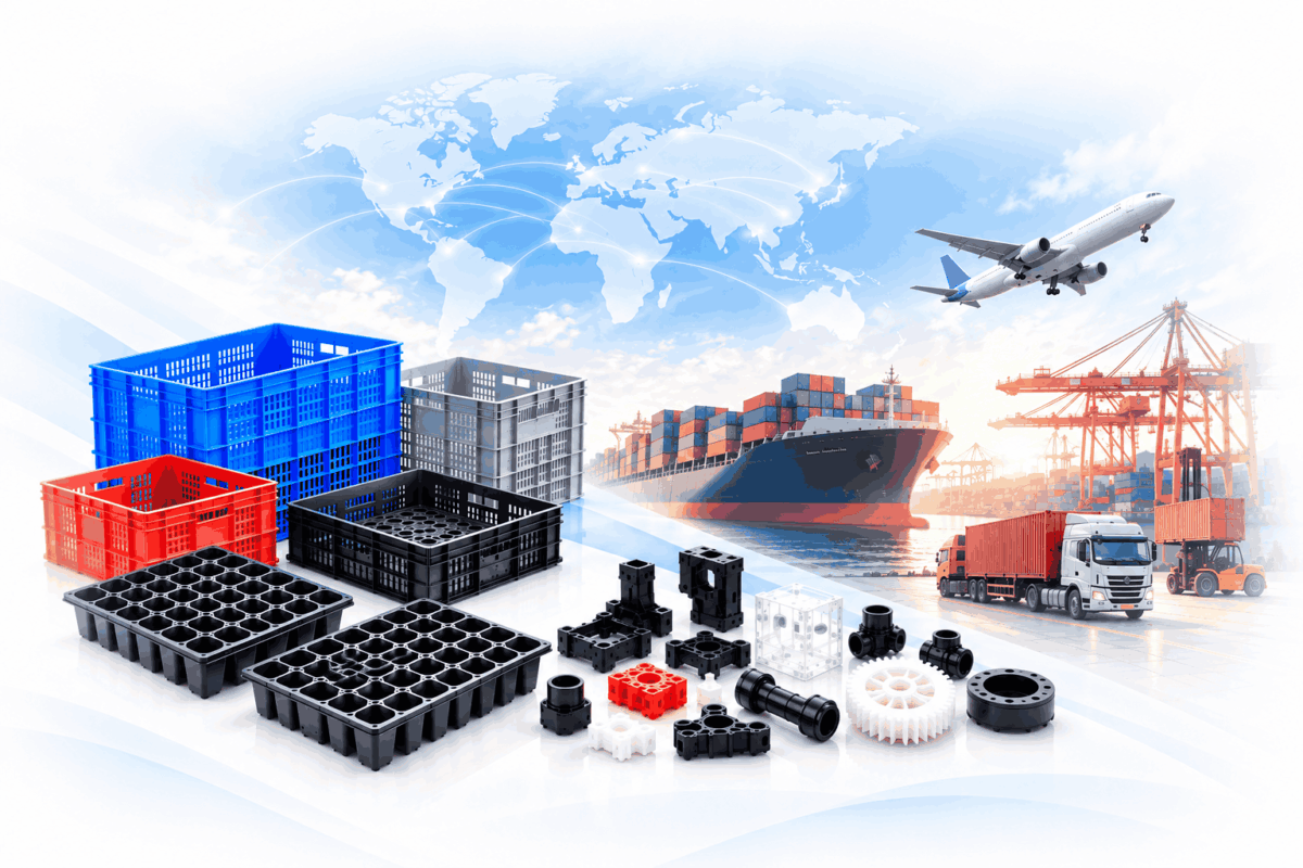 Xuất khẩu hàng nhựa phục vụ thì trường nước ngoài