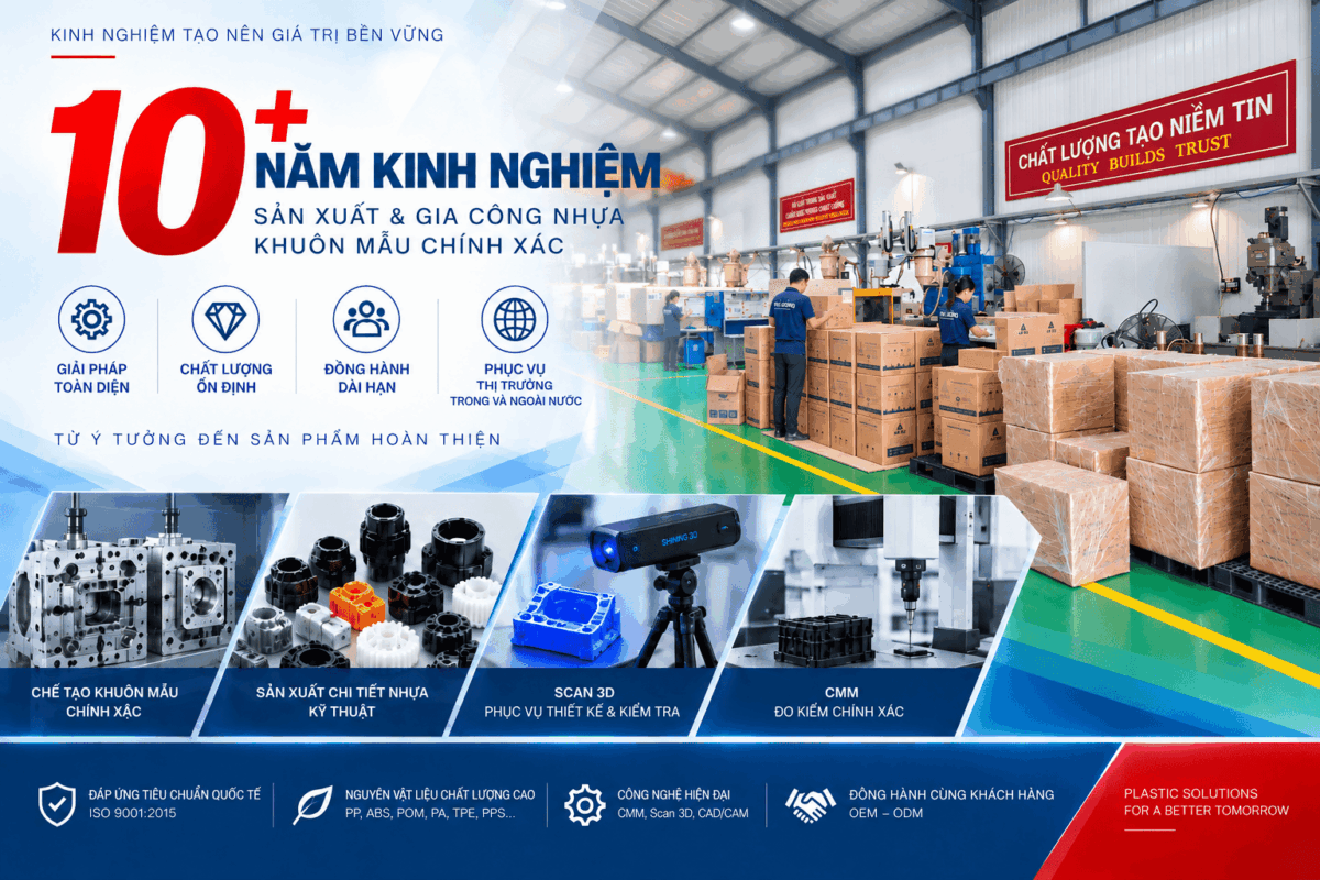 Công ty sản xuất sản phẩm nhựa